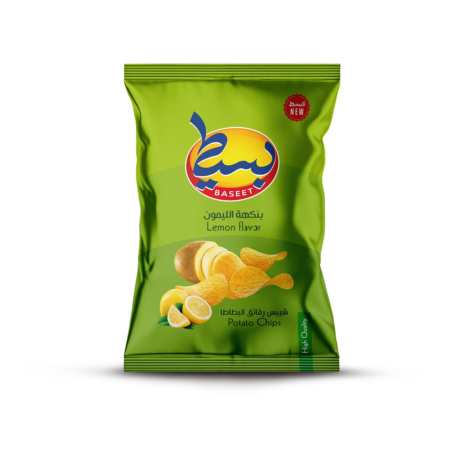 شيبس بنكهة الليمون