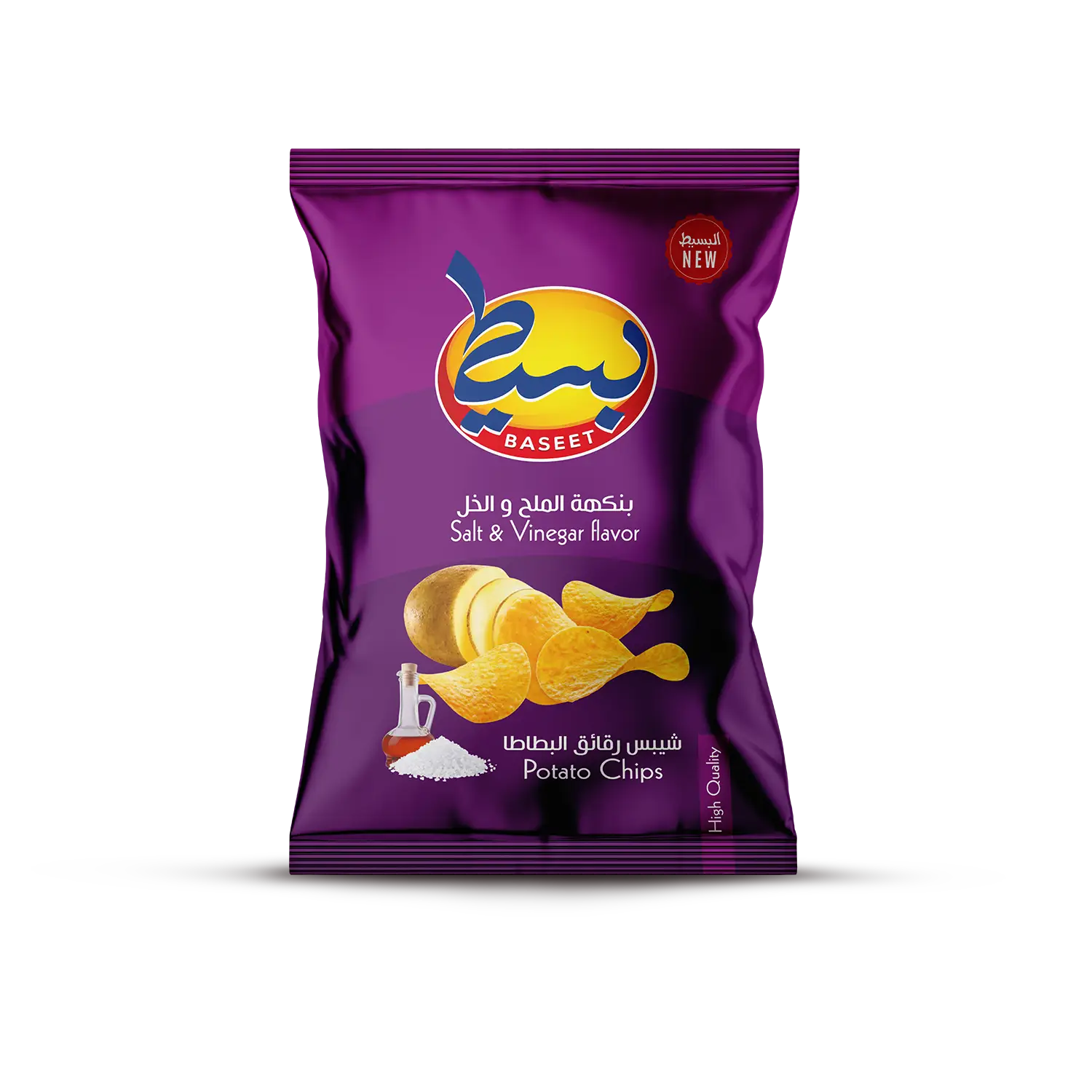 شيبس ملح وخل